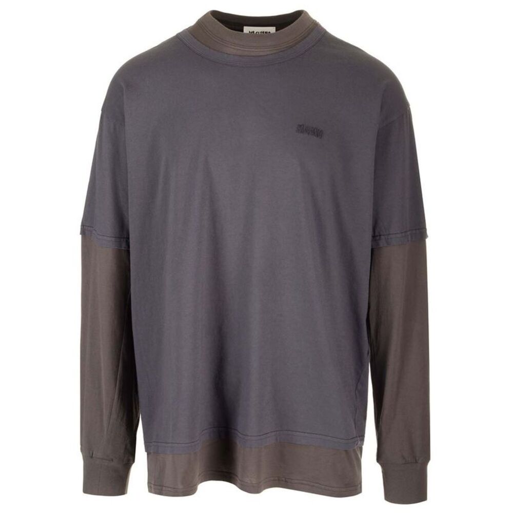 Magliano Men Sweater In Two-Tone Cotton